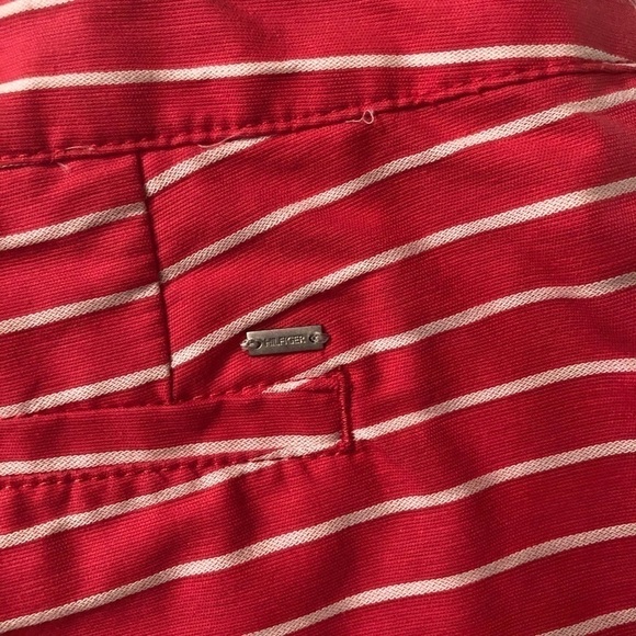 Tommy Hilfiger Striped Pink Nautical Shorts Sz 6 - Picture 4 of 6